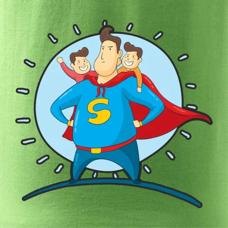 Táta superman - kluk a kluk