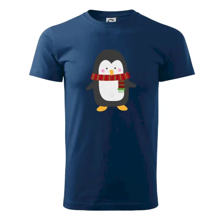 Tučňák se šálou