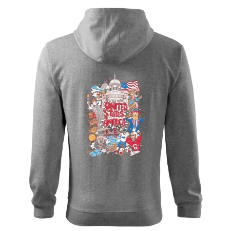 USA karikatura