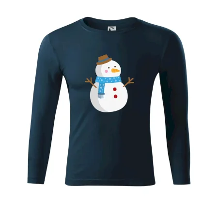 Sněhulák se šálou