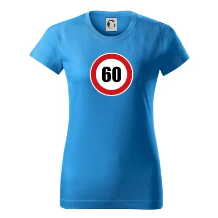 Dopravní značka - omezení rychlosti 60