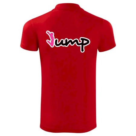 Jump - nápis a panáček