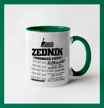 Hodinová mzda zedník