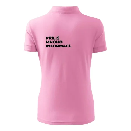 PŘÍLIŠ MNOHO INFORMACÍ.