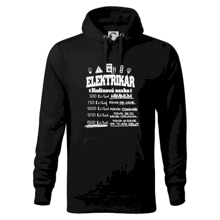 Elektrikář hodinová sazba