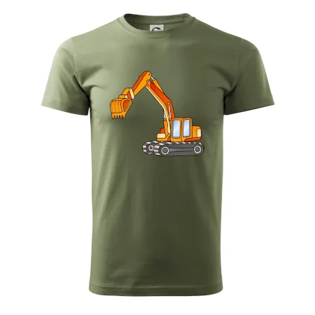 Bagr bez nápisu oranžový