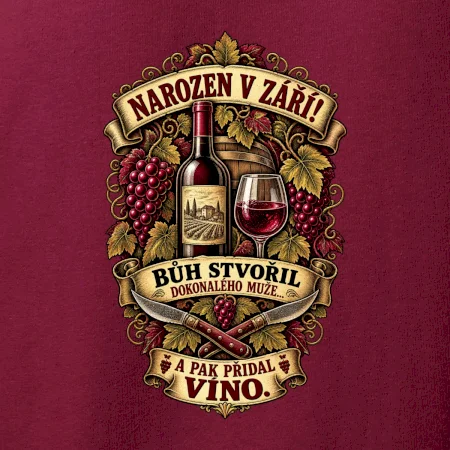 Narozen v září! Víno