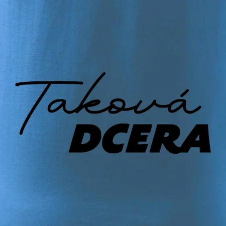 Jaký táta / máma - taková dcera psací