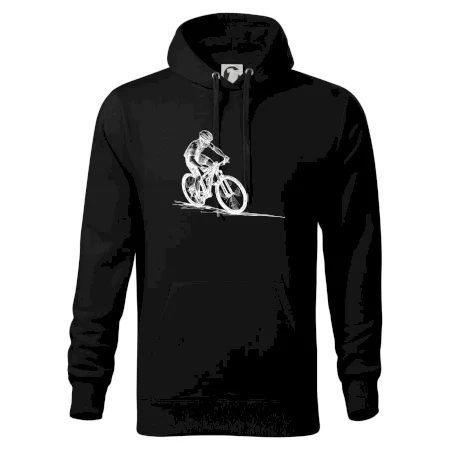 MTB kreslený cyklista