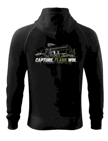 Taktika capture flank win paintball