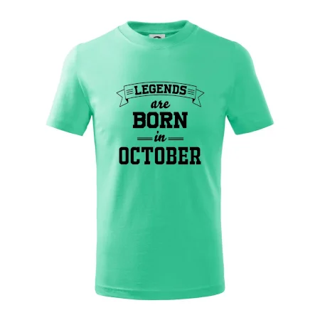 Legends are born in October