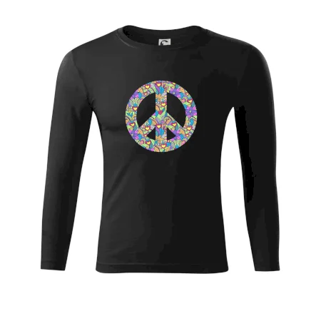 Peace symbol mandela