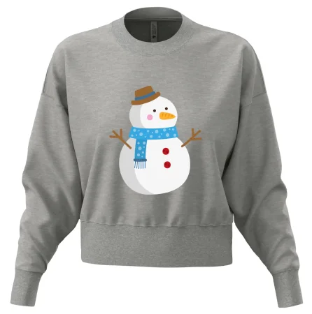 Sněhulák se šálou