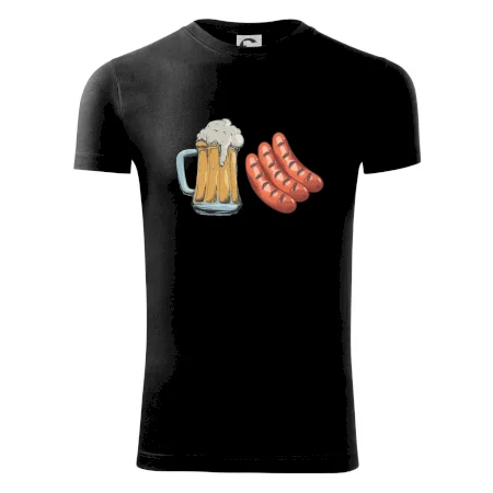 Pivo a klobása