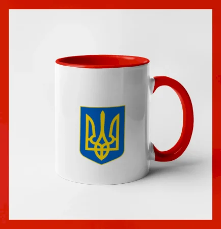 Ukrajinské logo barevné malé