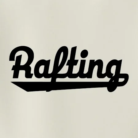 Rafting nápis