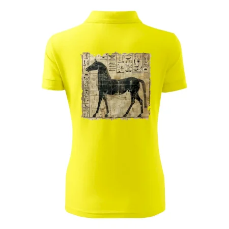Egyptské hieroglyfy kůň