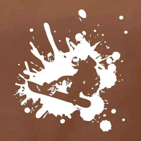 Snowboard splash