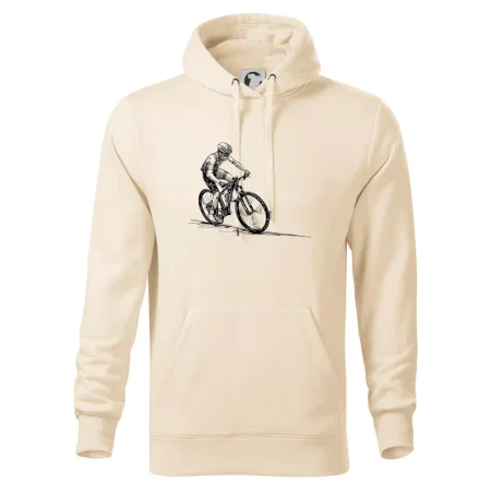 MTB kreslený cyklista