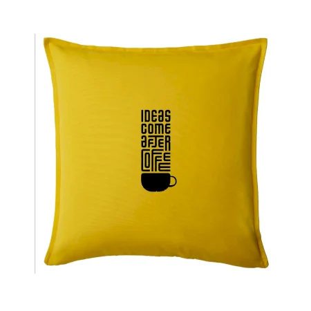 Ideas come after coffee