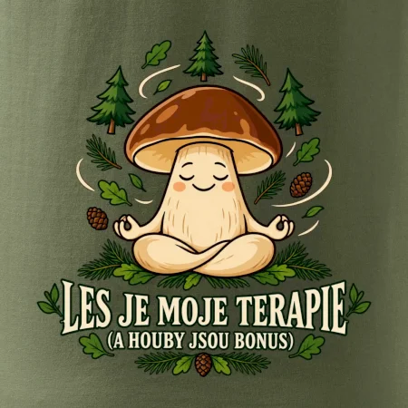 Les je moje terapie, houby jsou bonus