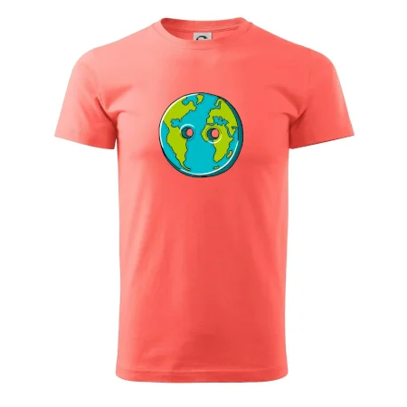 Planeta země knoflík (Pecka design)