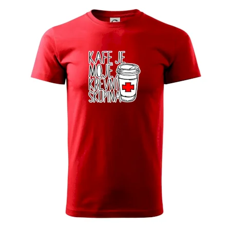 Kafe je moje krevní skupina