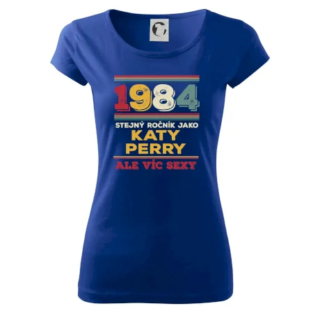 1984 stejný ročník jako Katy Perry