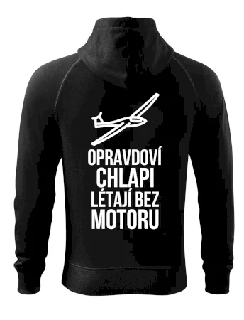 Opravdovi chlapi létají bez motoru