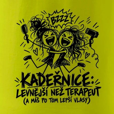 Kadeřnice levnější než terapeut - kreslené
