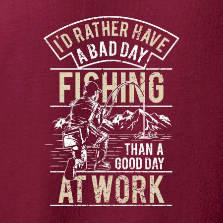 Fishing at work