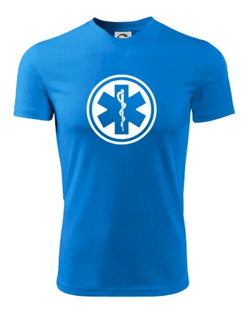 Rescue logo samostatné kulaté