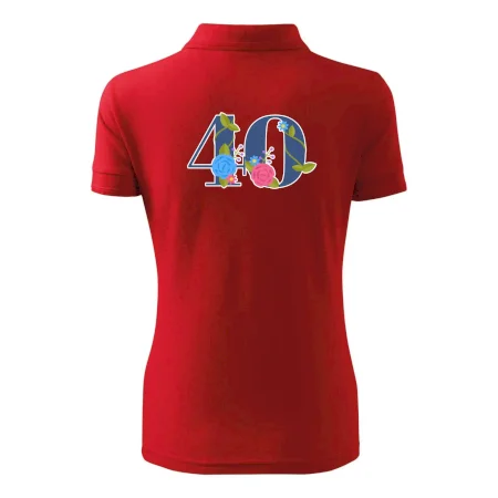 Květinové číslo kreslené - 40
