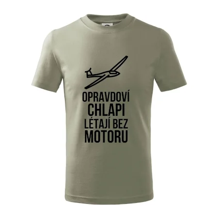 Opravdovi chlapi létají bez motoru