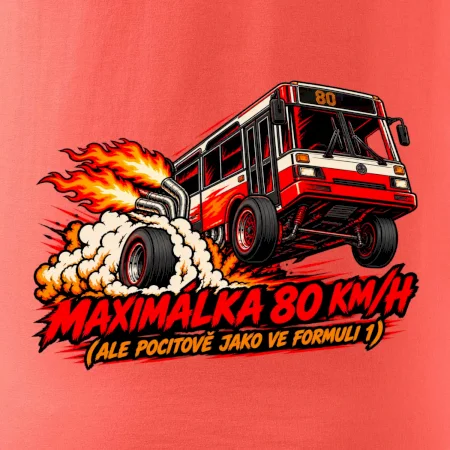Maximálka 80 km h jako ve formuli 1