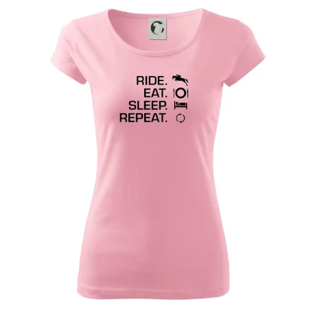 Ride Eat Sleep Repeat koně