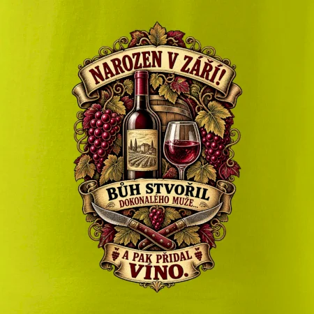 Narozen v září! Víno
