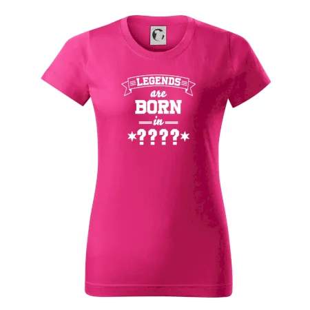 Legends are born in (tvůj měsíc narození)