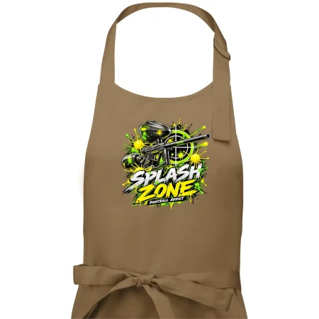 Neonový zásah splash zone paintball