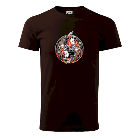 Yin & Yang Koi kapr - oranžový
