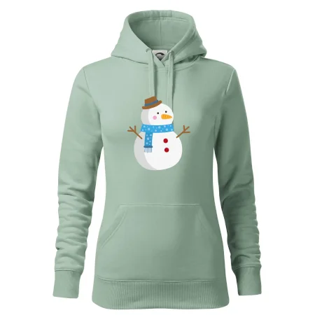 Sněhulák se šálou