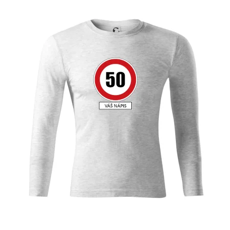 Dopravní značka - rychlost 50 - váš nápis