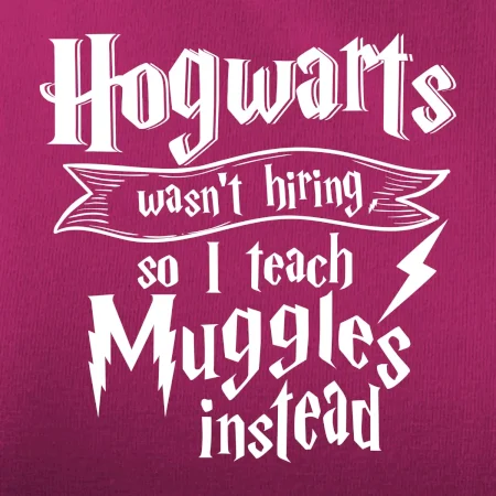 Harry - Hogwarts wasn’t hiring, so I teach Muggles instead