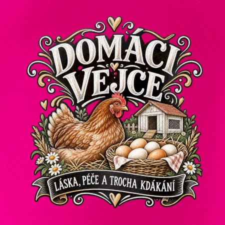 Domácí vejce z farmy