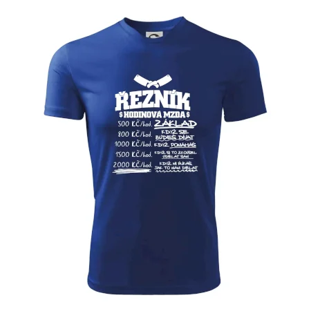 Hodinová mzda řezník