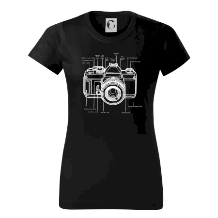 Nákres starý fotoaparát