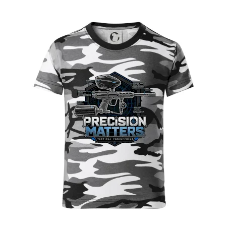 Technický nákres precision matters paintball