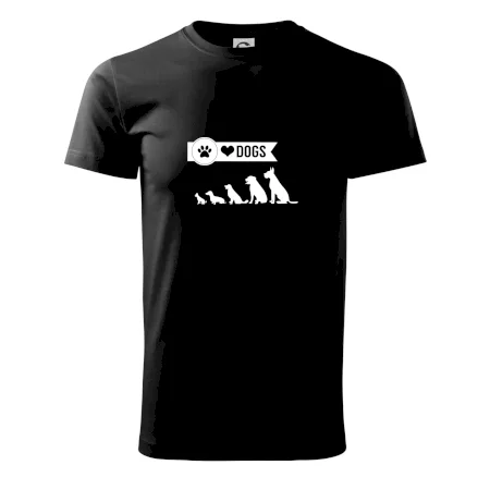 I love dogs - tlapka