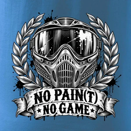 Motiv no paint no game s maskou