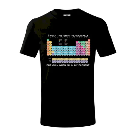 I wear this shirt periodically but only when I'm in my element